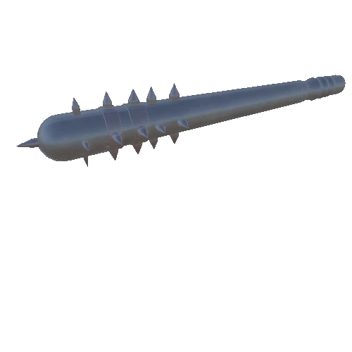 Medieval Mace low poly